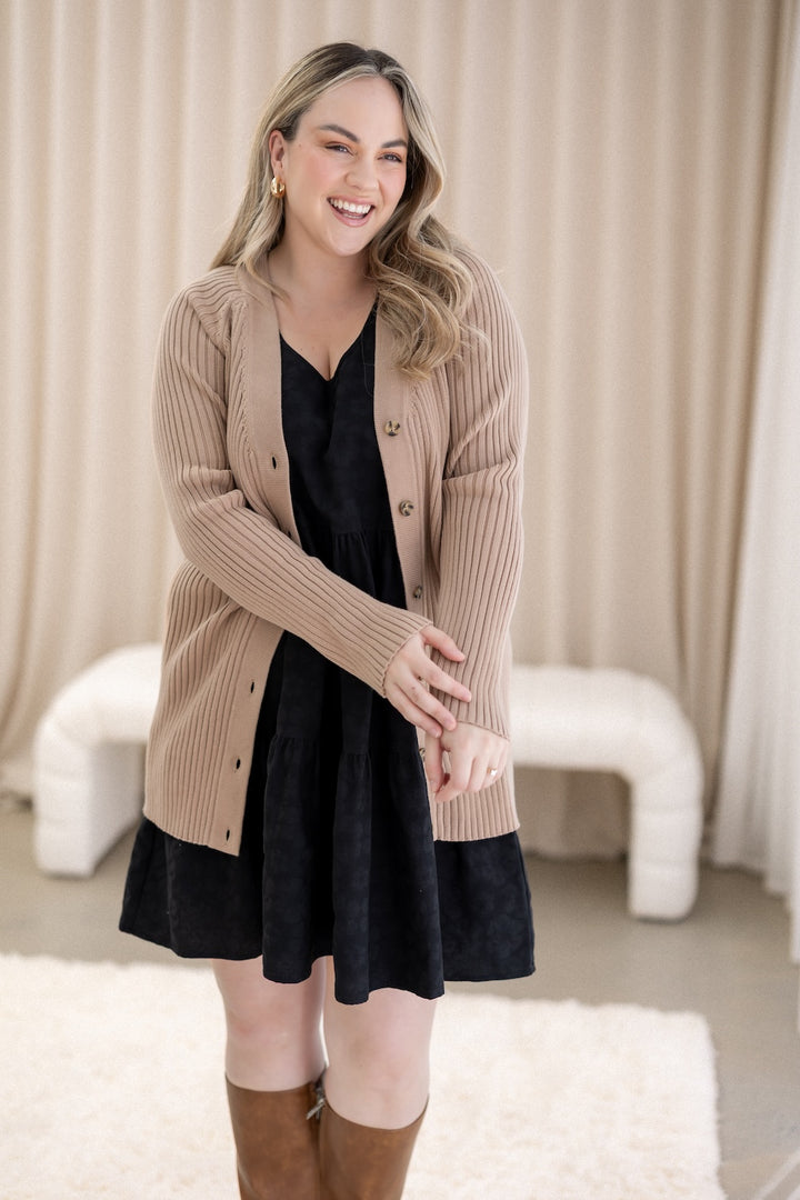 Lucy Dress - Black Flower