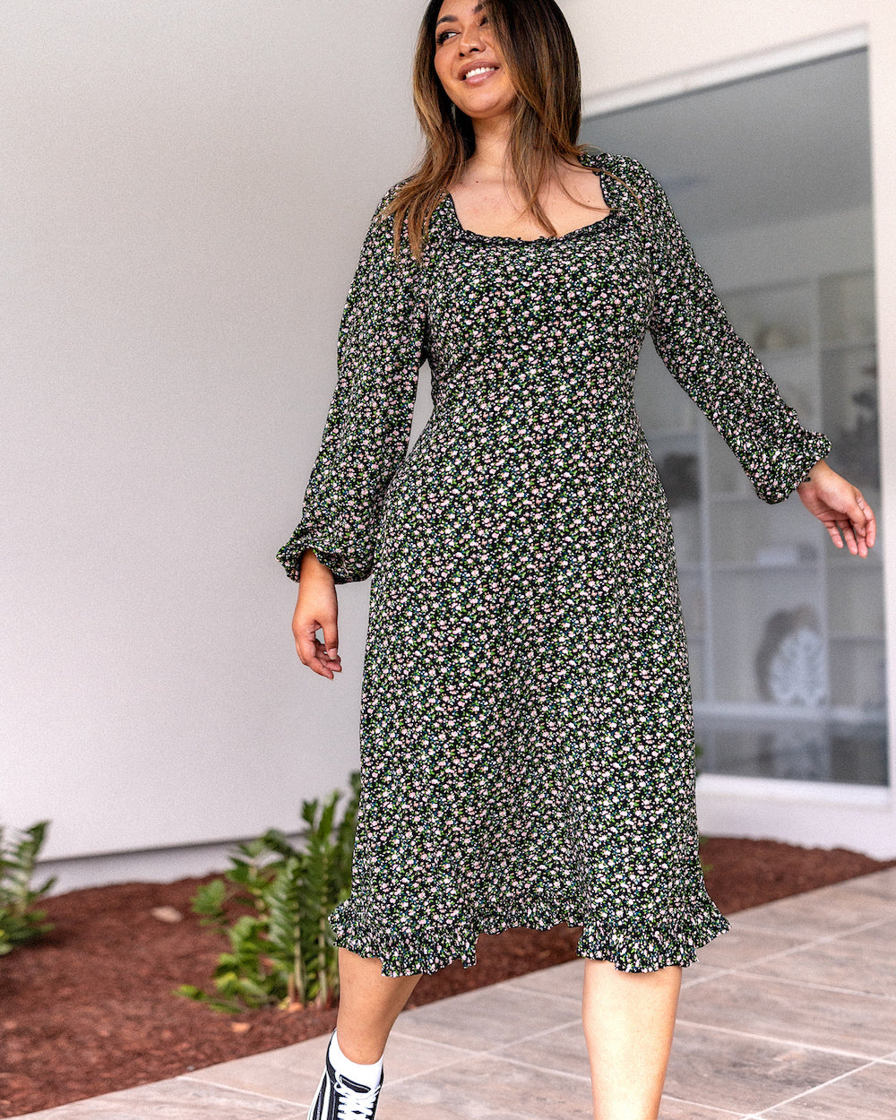 Daphne Dress - Rose