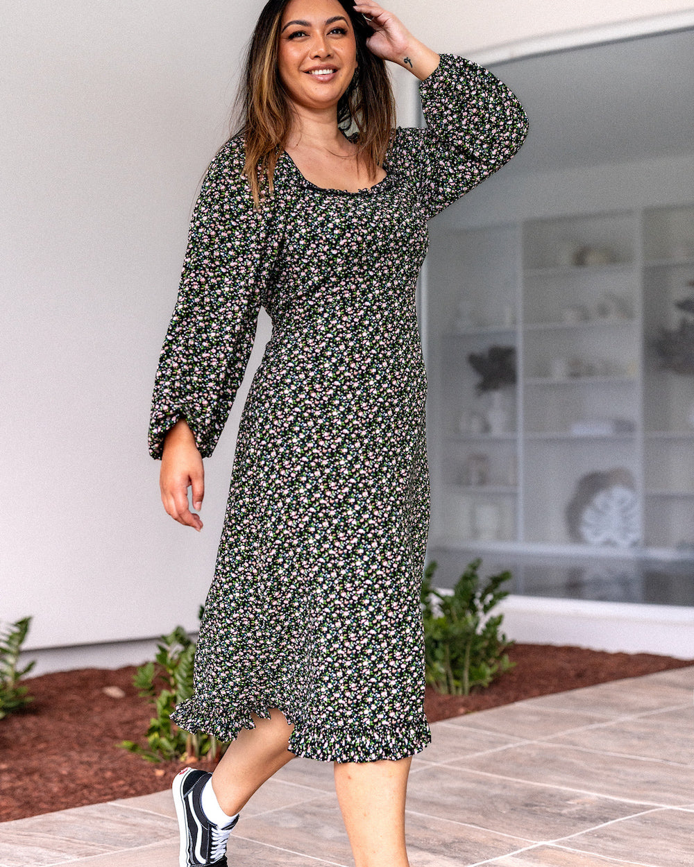 Daphne Dress - Rose