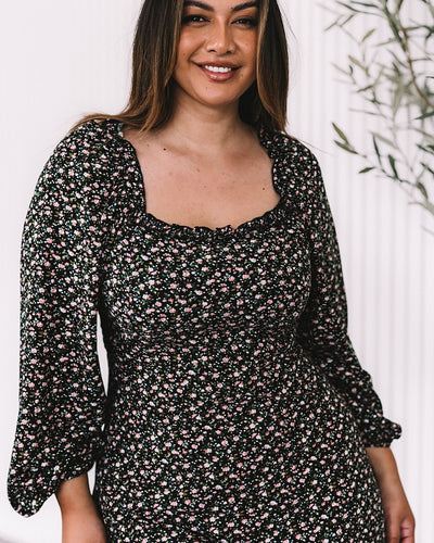 Daphne Dress - Rose