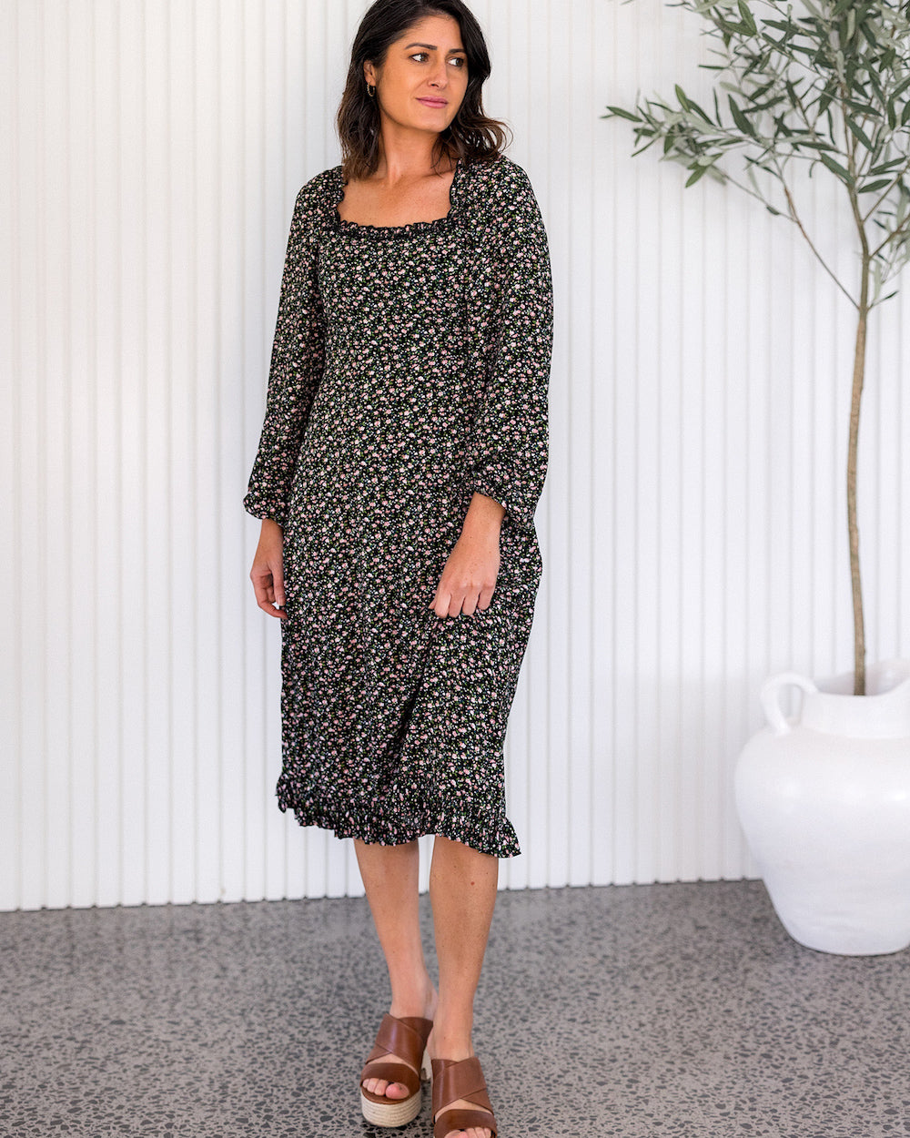 Daphne Dress - Rose