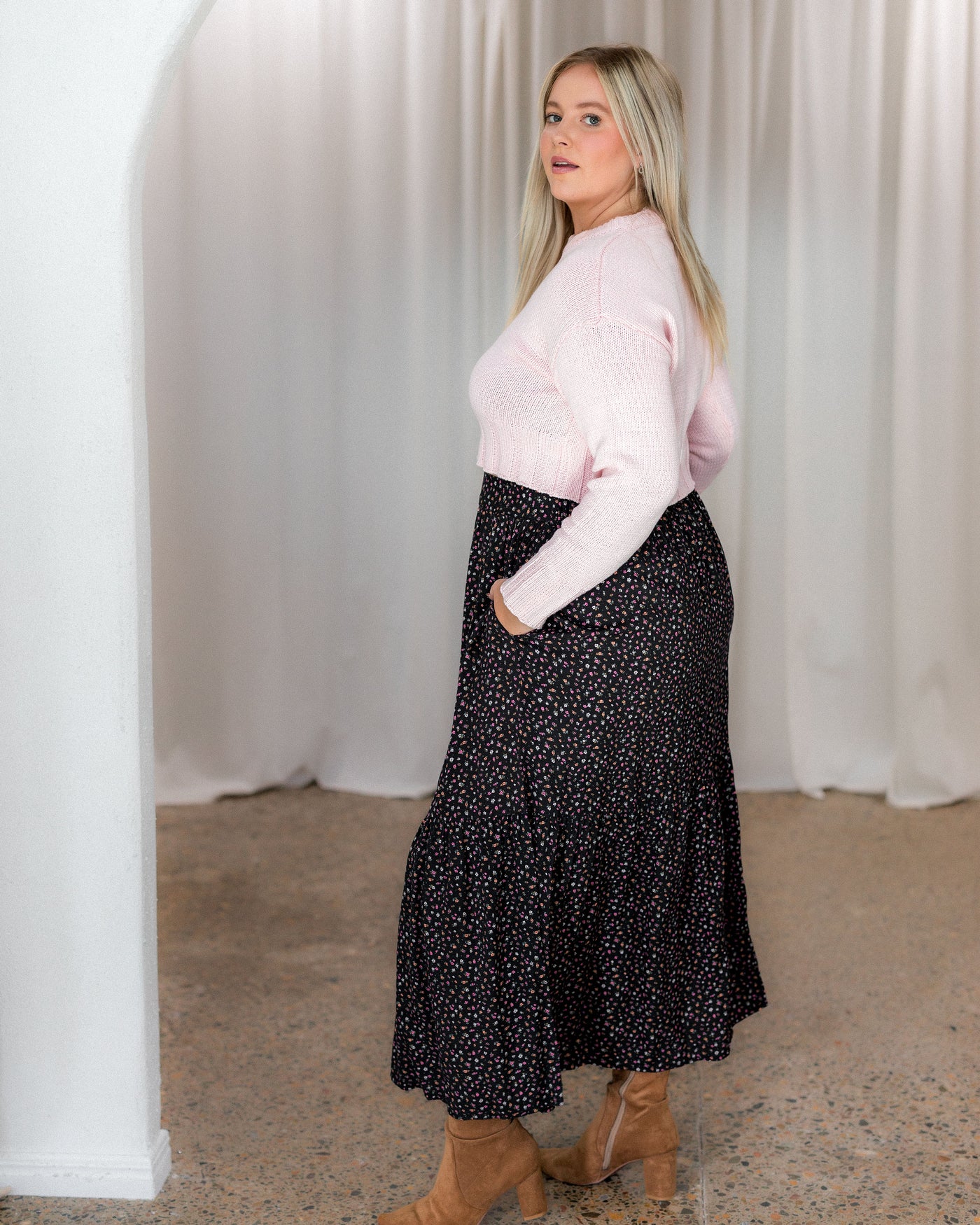 Romy Knit - Blush