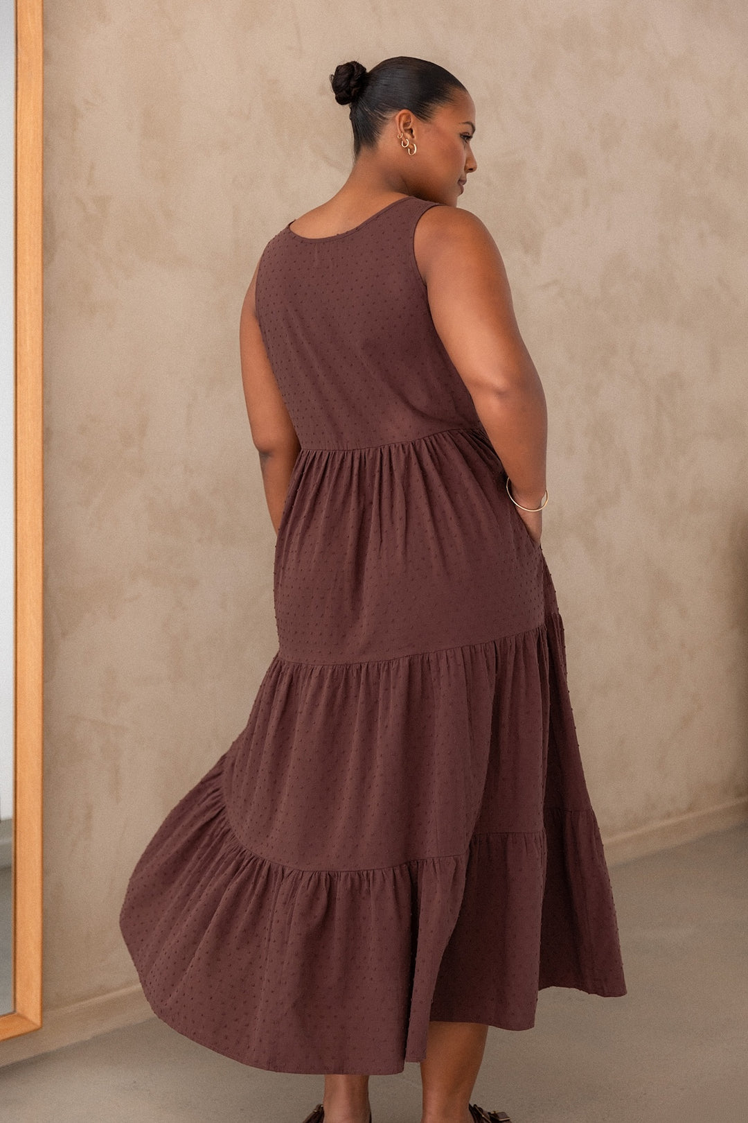 Siena Dress - Chocolate Chip