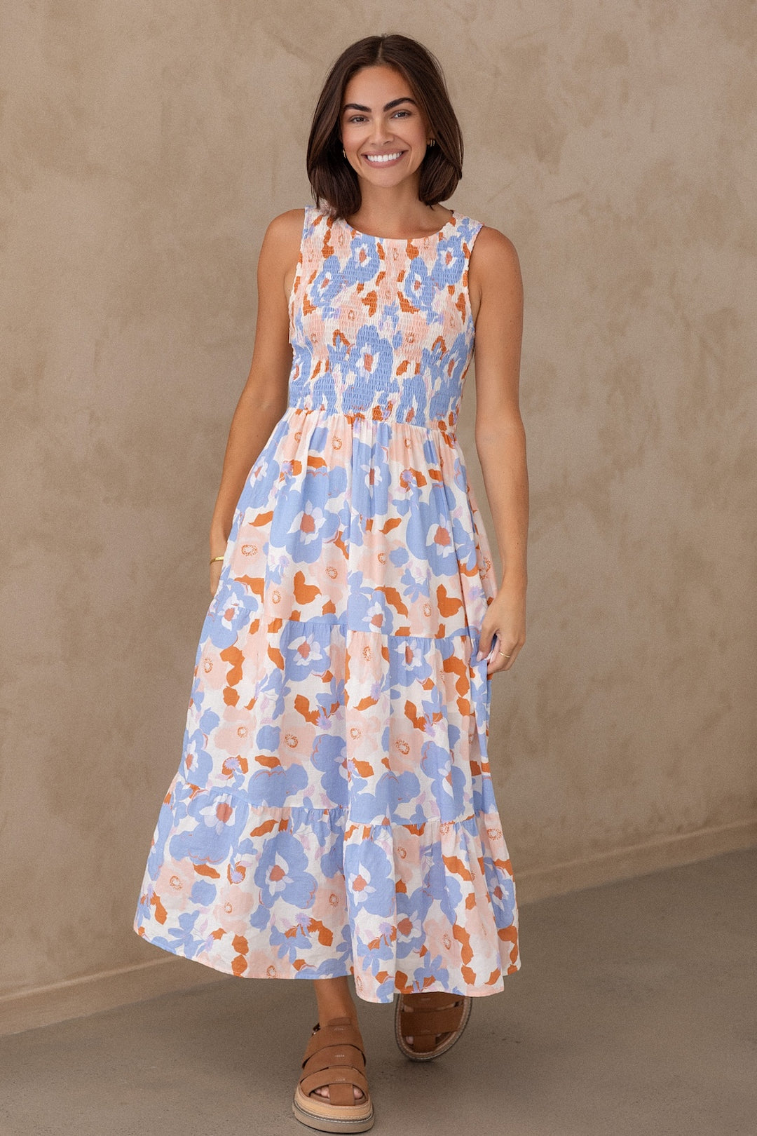 Sophie Dress - Blooming Winter