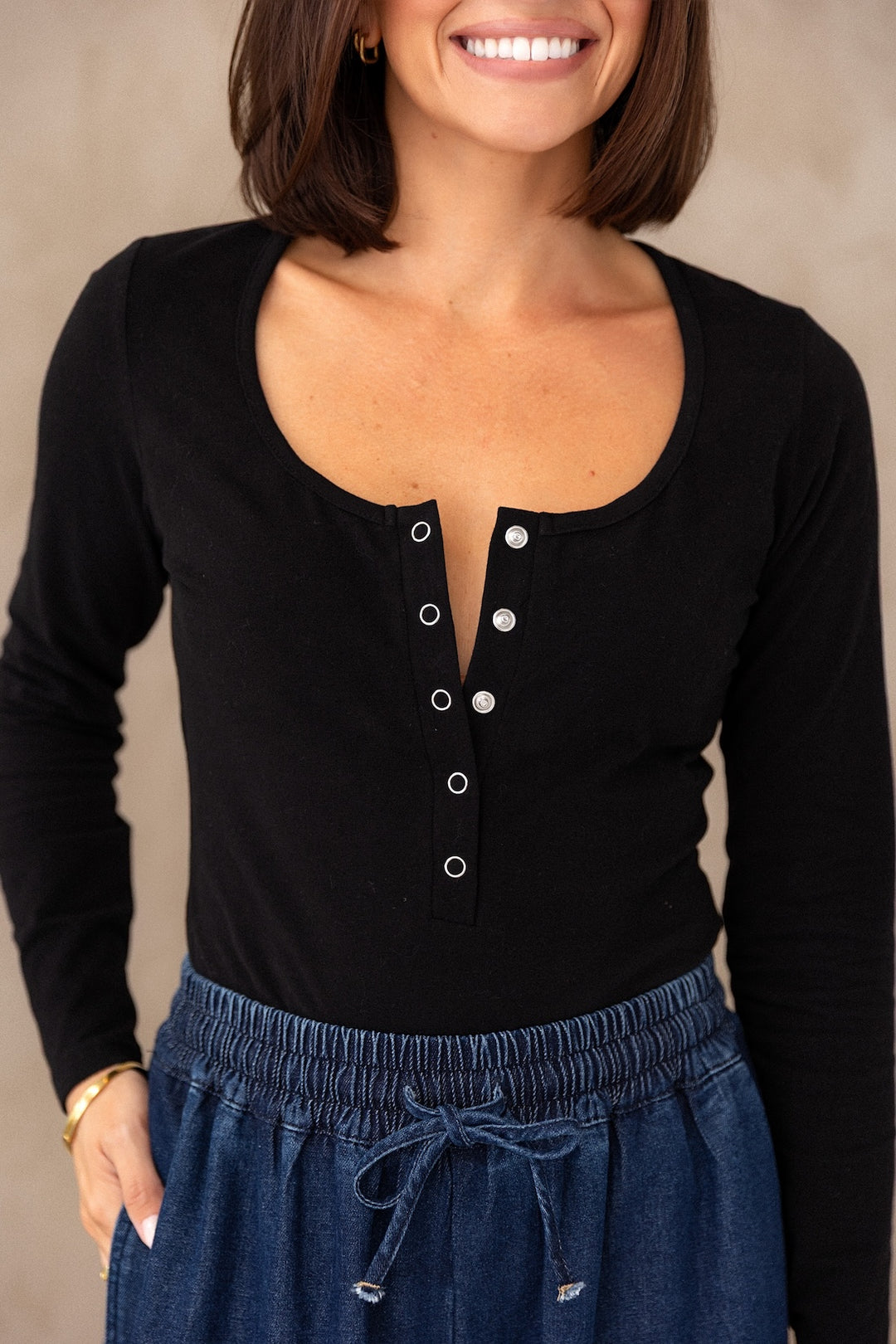Stevie Top - Black