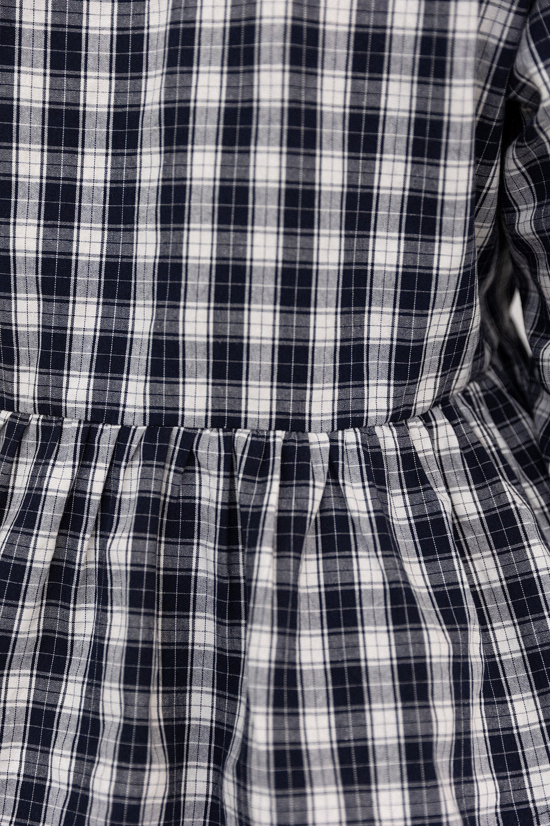 Whitney Top - Midnight Gingham