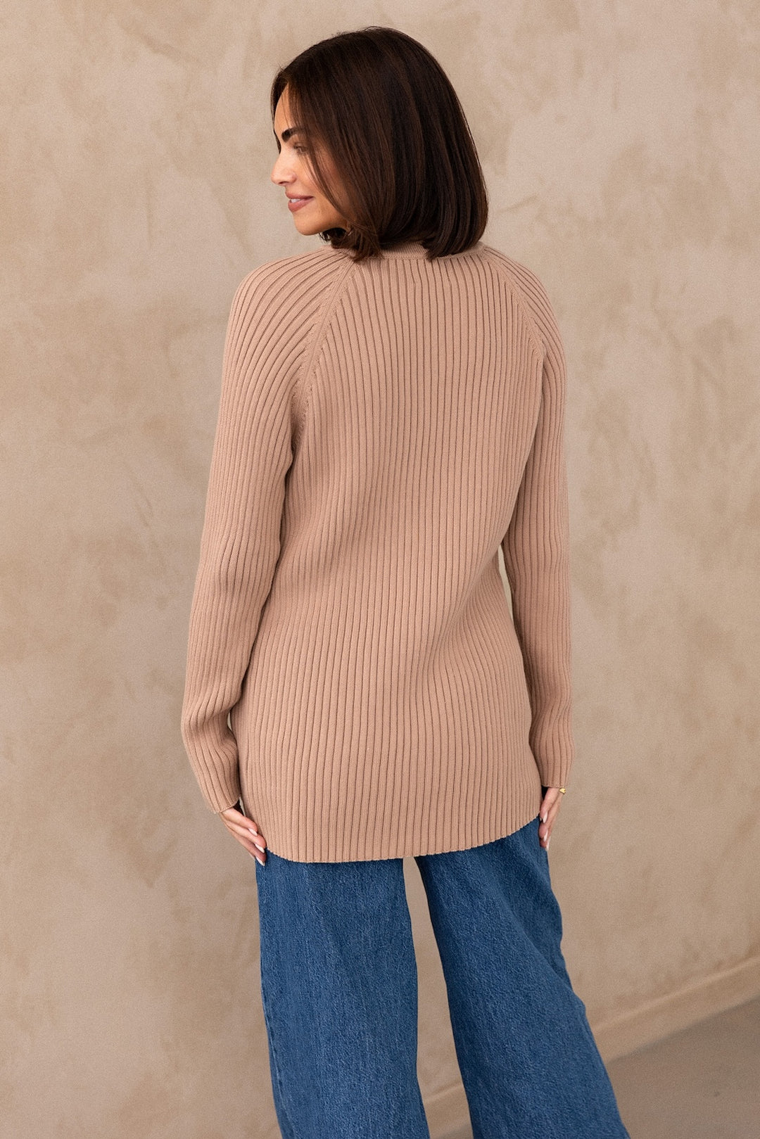 Brittney Cardigan - Taupe