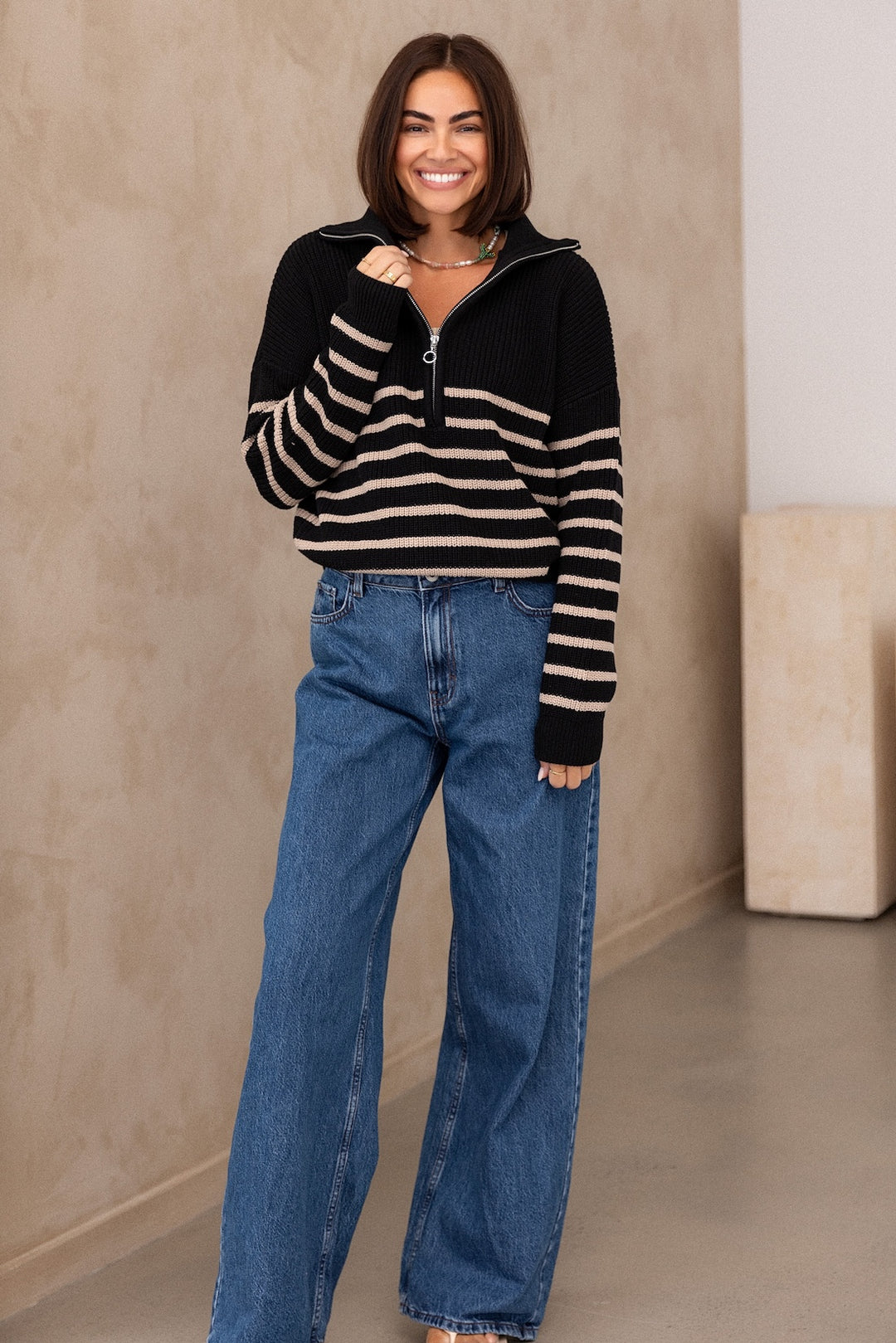 Harry Knit - Dune Stripe