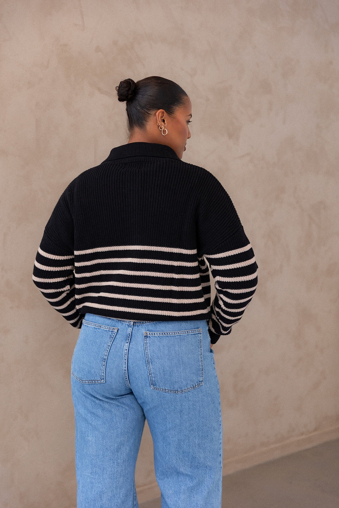 Harry Knit - Dune Stripe