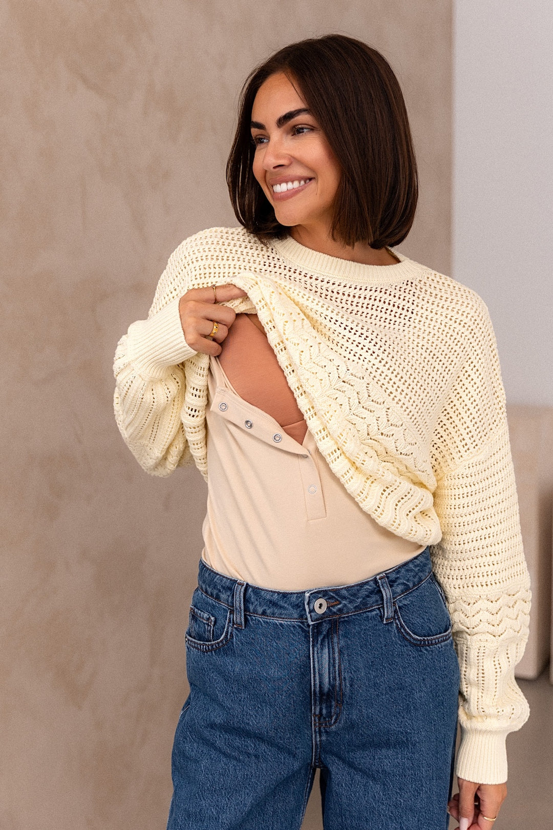 Freya Knit - Butter
