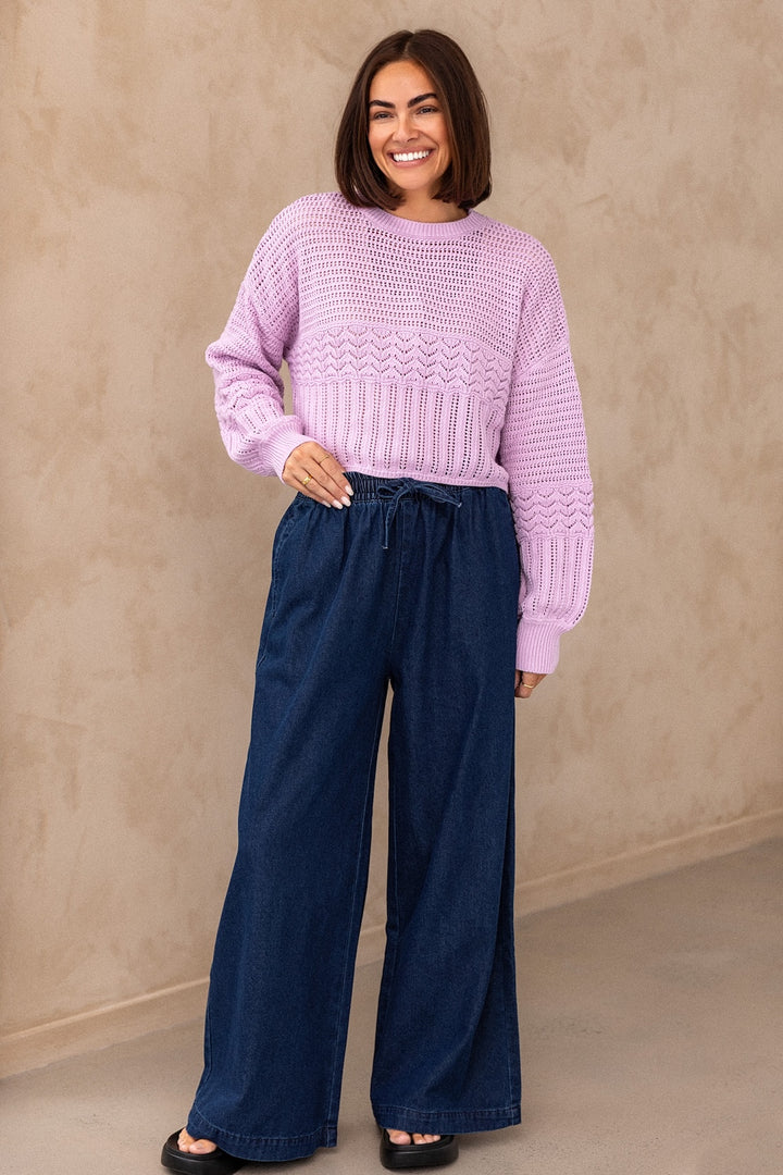 Freya Knit - Lilac