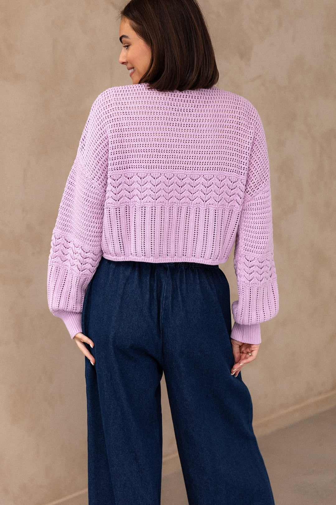 Freya Knit - Lilac