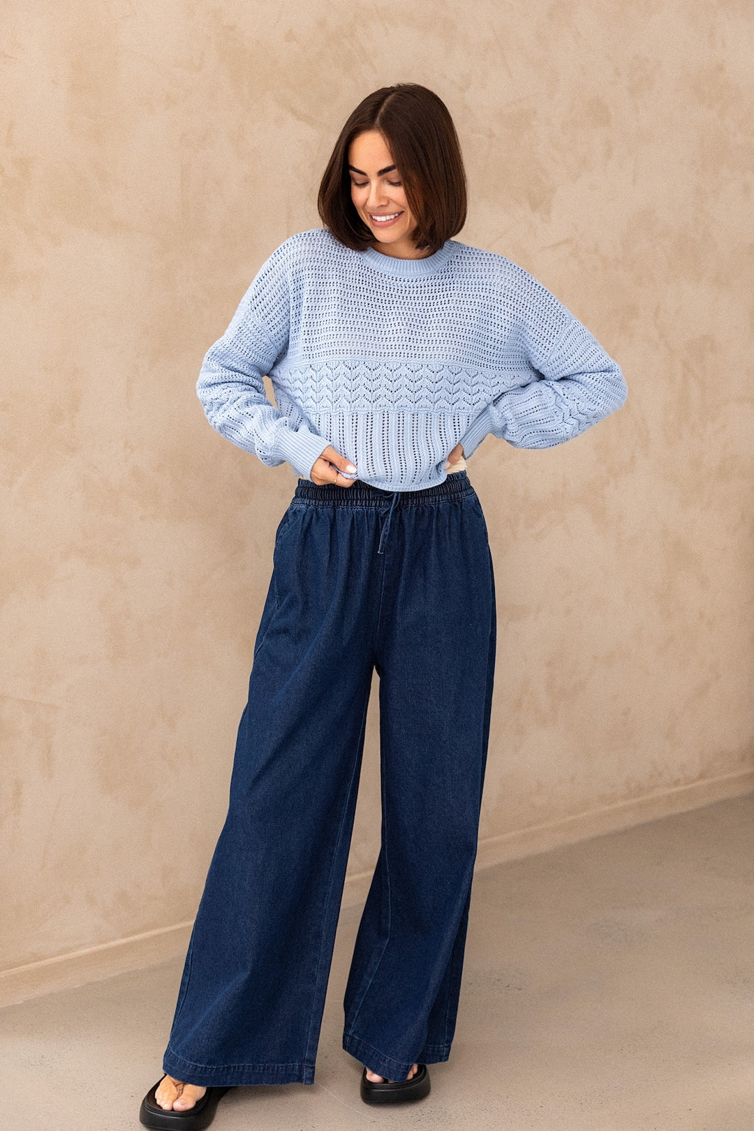 Freya Knit - Chambray