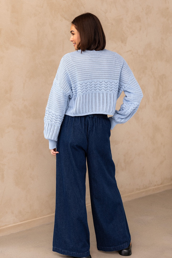 Freya Knit - Chambray