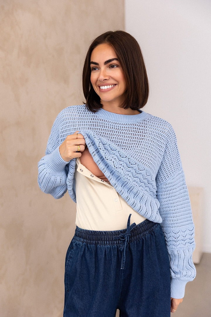 Freya Knit - Chambray