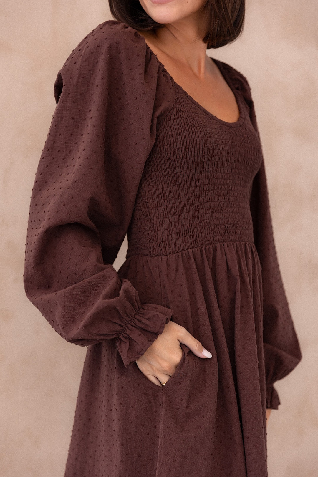 Rosie Dress - Chocolate Chip