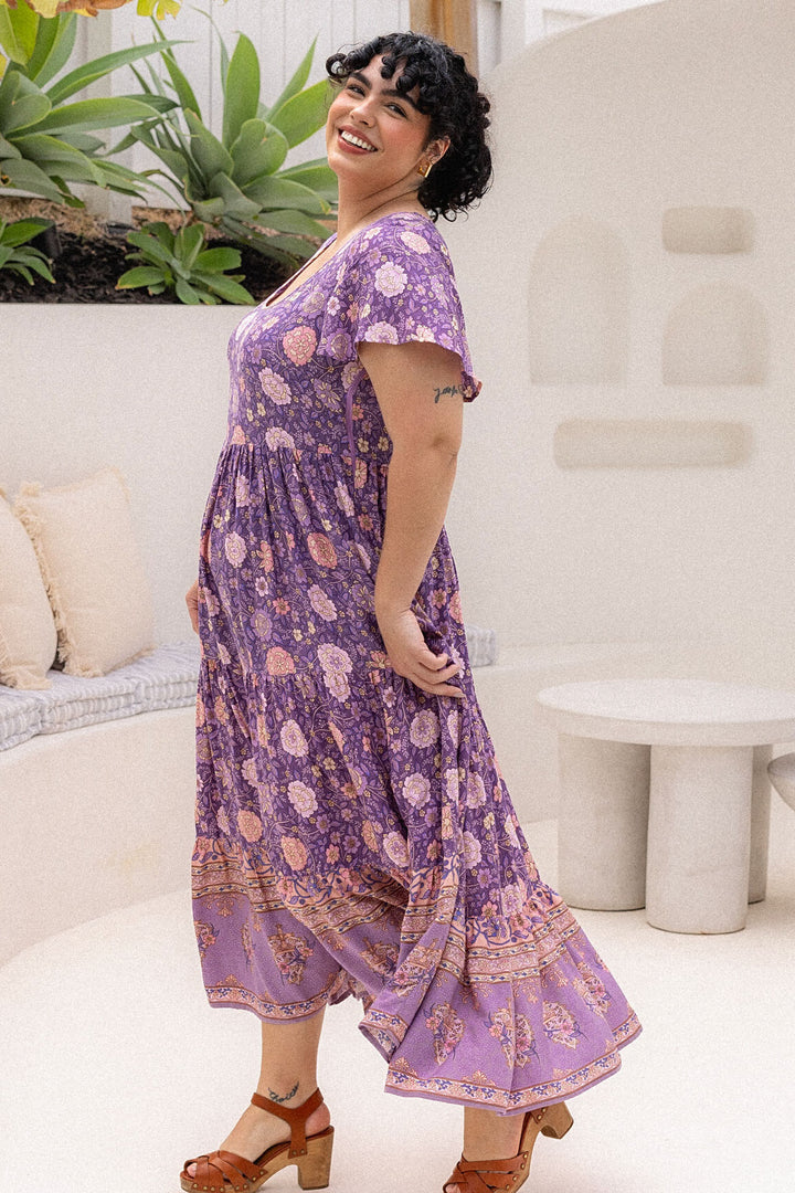 Audrina Dress - Orchid Vista