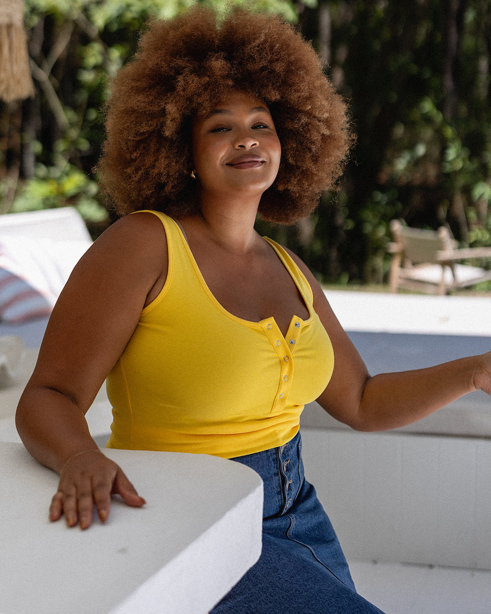 Susie Singlet - Lemon
