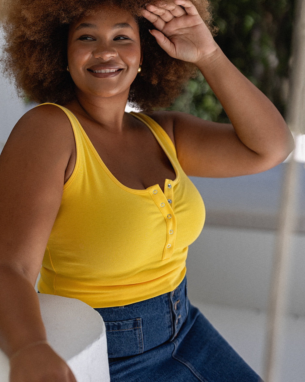 Susie Singlet - Lemon