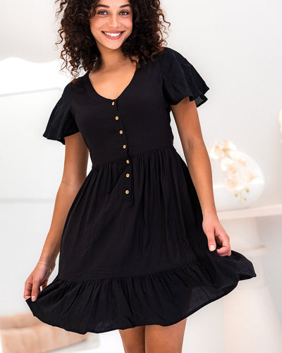 Tilly Dress - Licorice