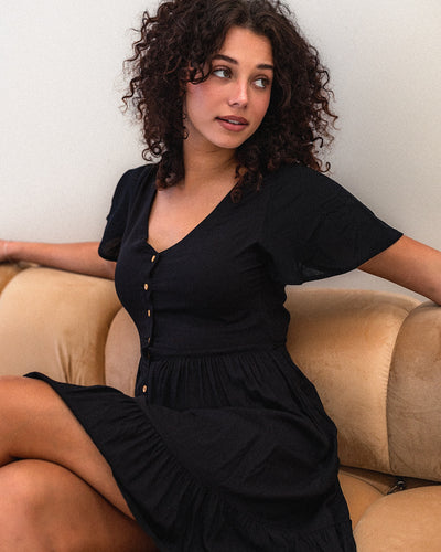 Tilly Dress - Licorice