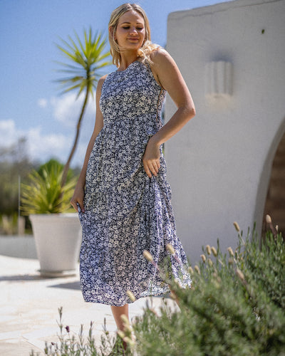 Zara Dress - Bluebell