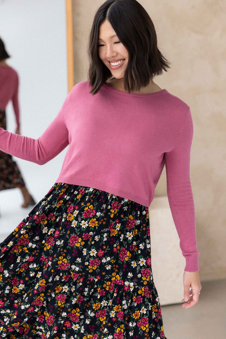 Maisy Knit - Rose