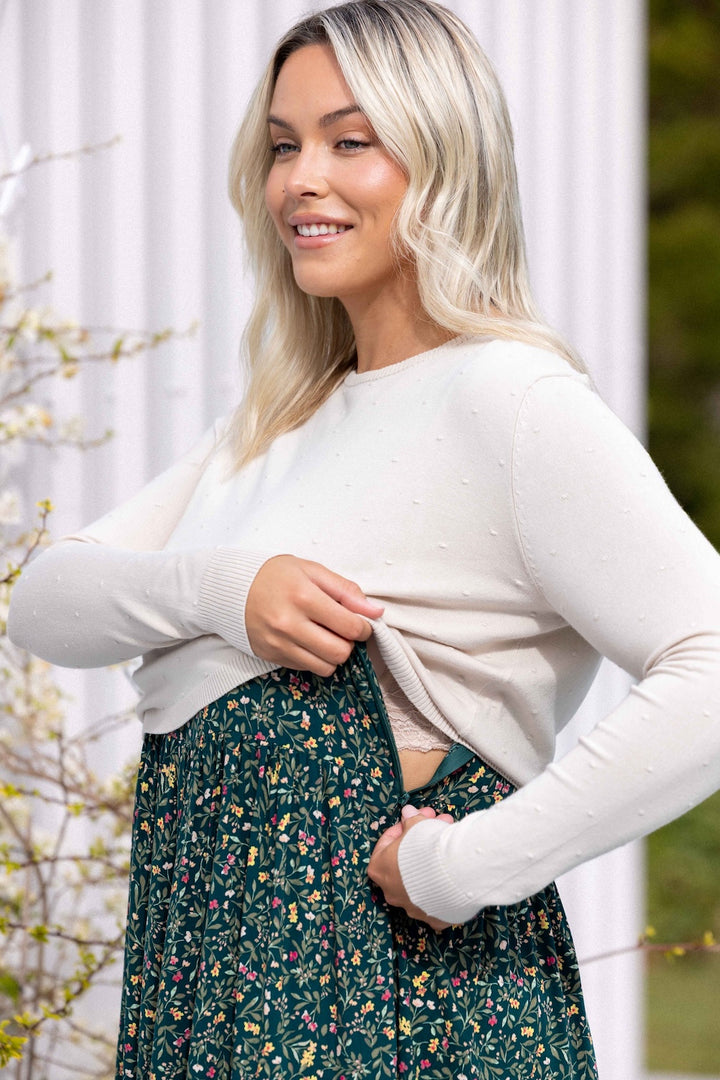 Maisy Knit - Ecru