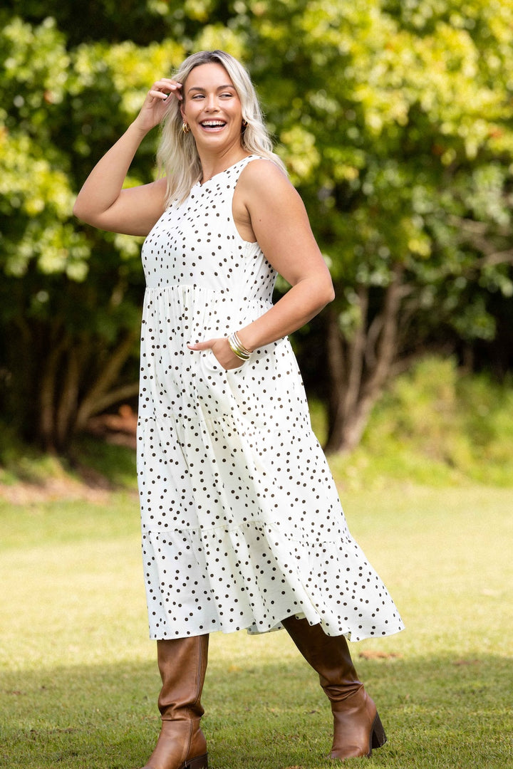Siena Dress - Polka