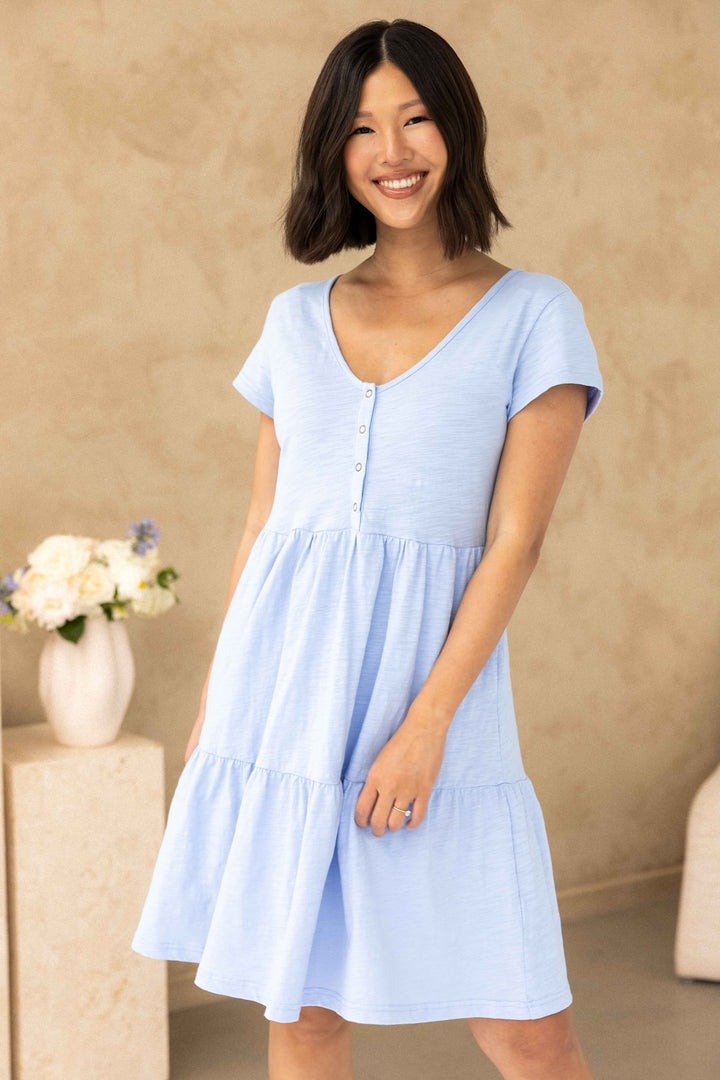 Clover Dress - Baby Blue
