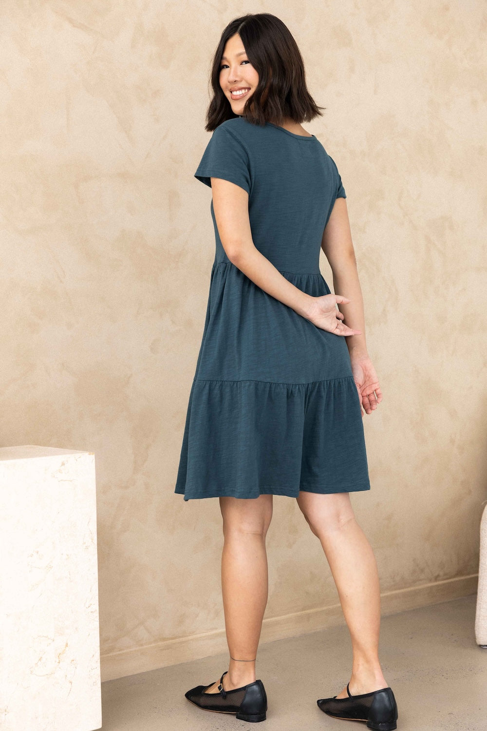 Clover Dress - Teal