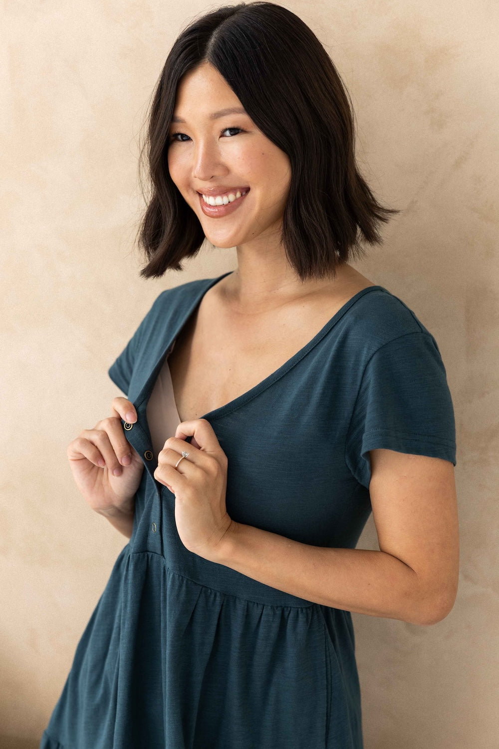 Clover Dress - Teal