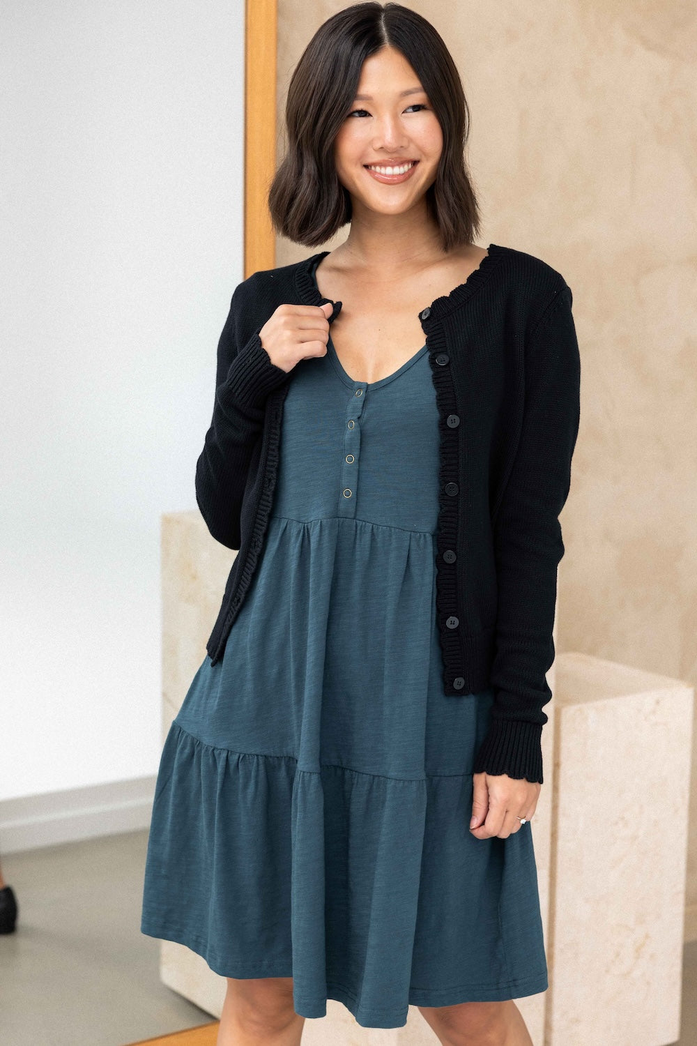 Clover Dress - Teal