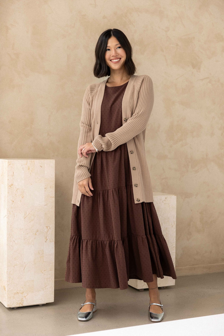 Siena Dress - Chocolate Chip