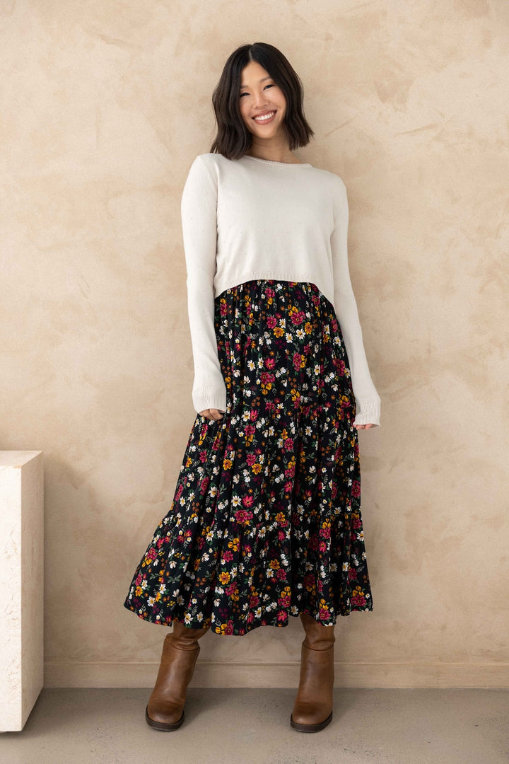 Maisy Knit - Ecru