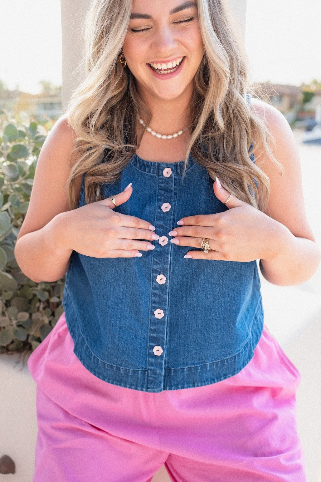 Daisy Top - Denim