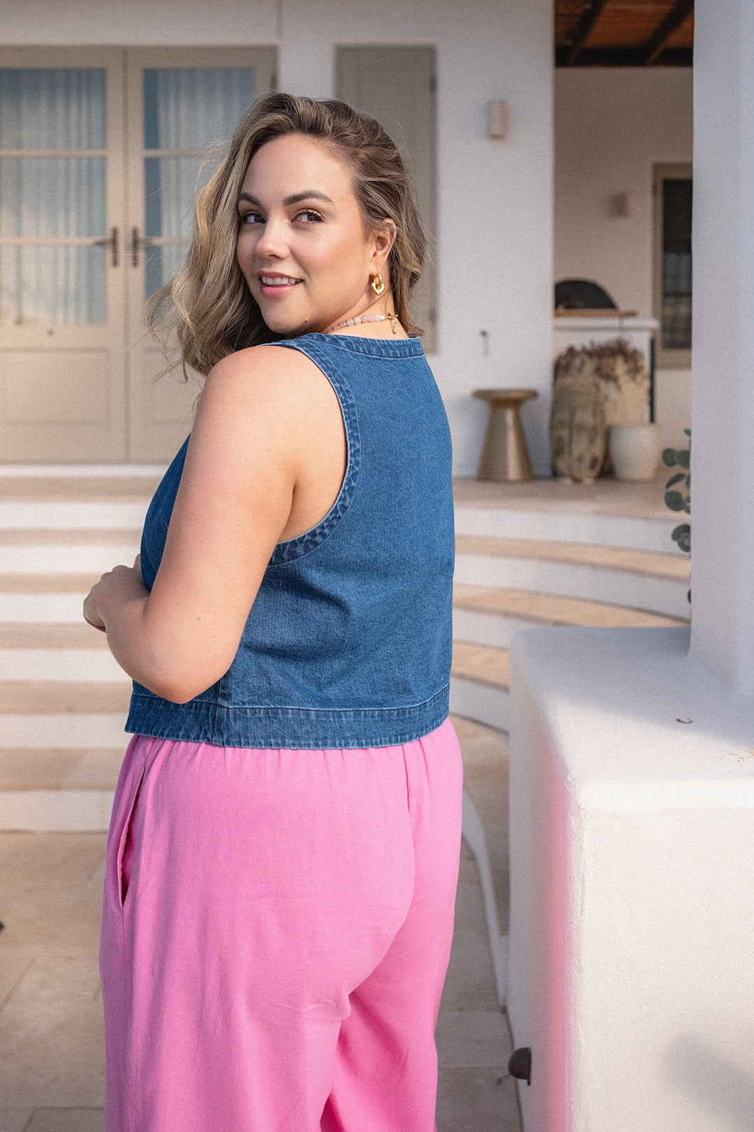 Daisy Top - Denim