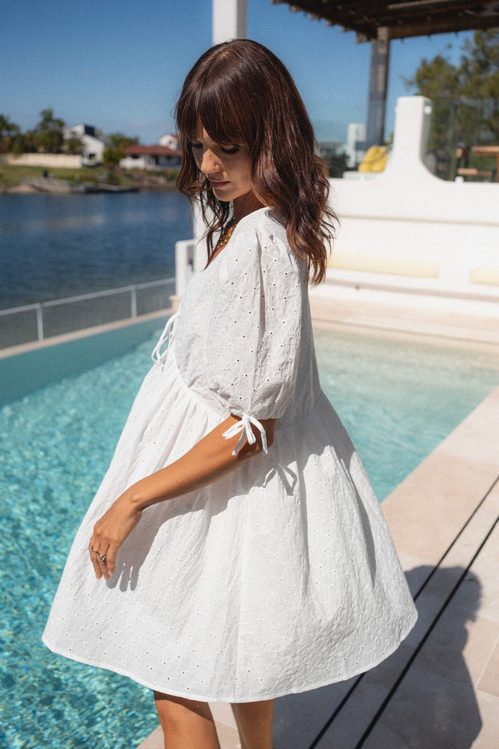 Joanie Dress - Bianco