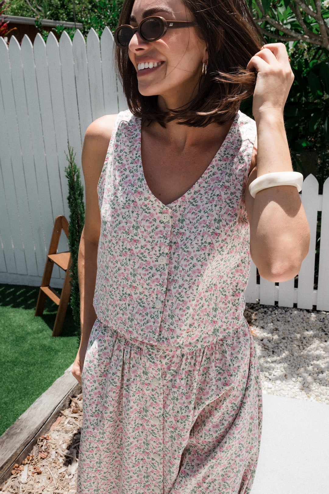 Wendy Skirt - Chantilly Bloom