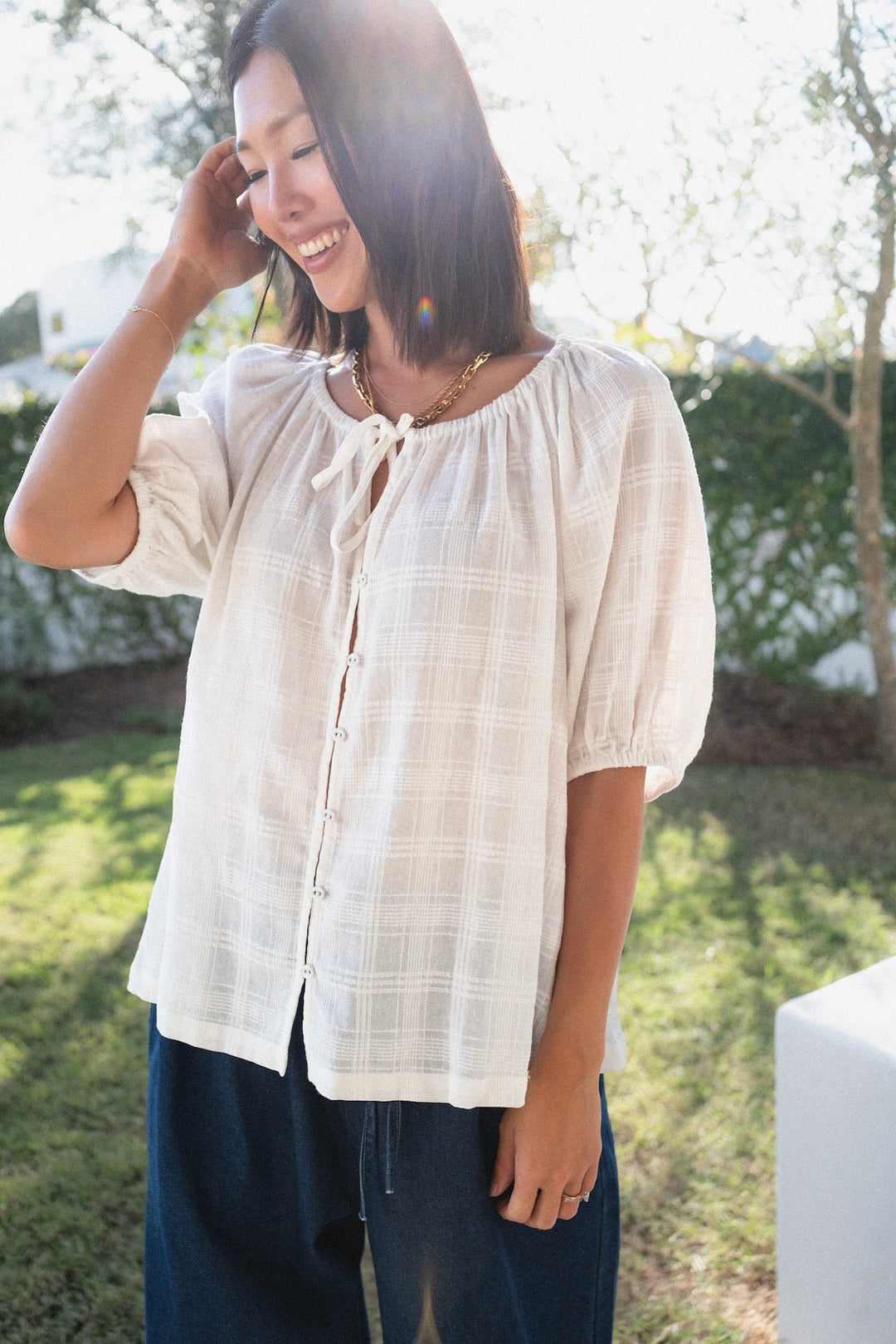 Heidi Top - White