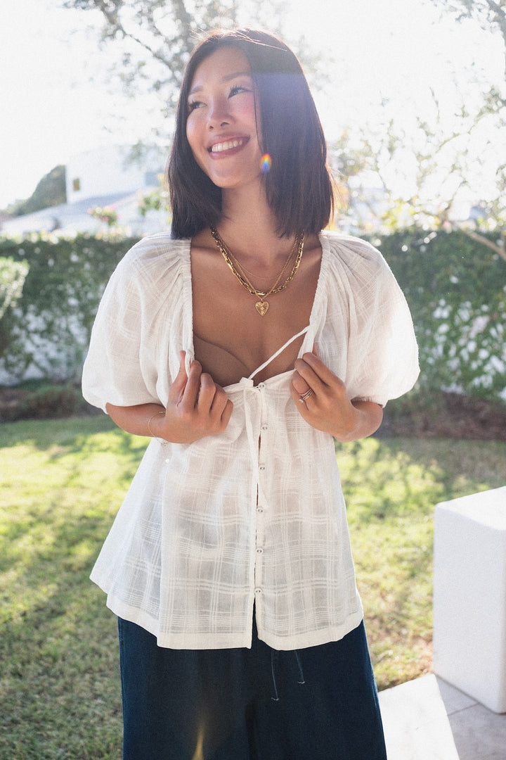 Heidi Top - White