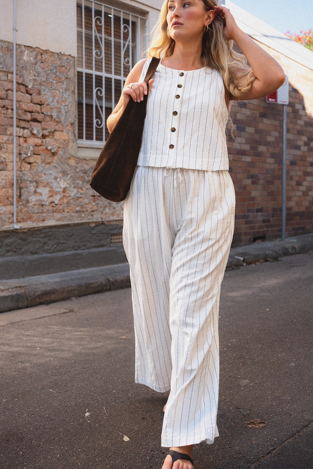 Tepper Pants - Portofino Stripe