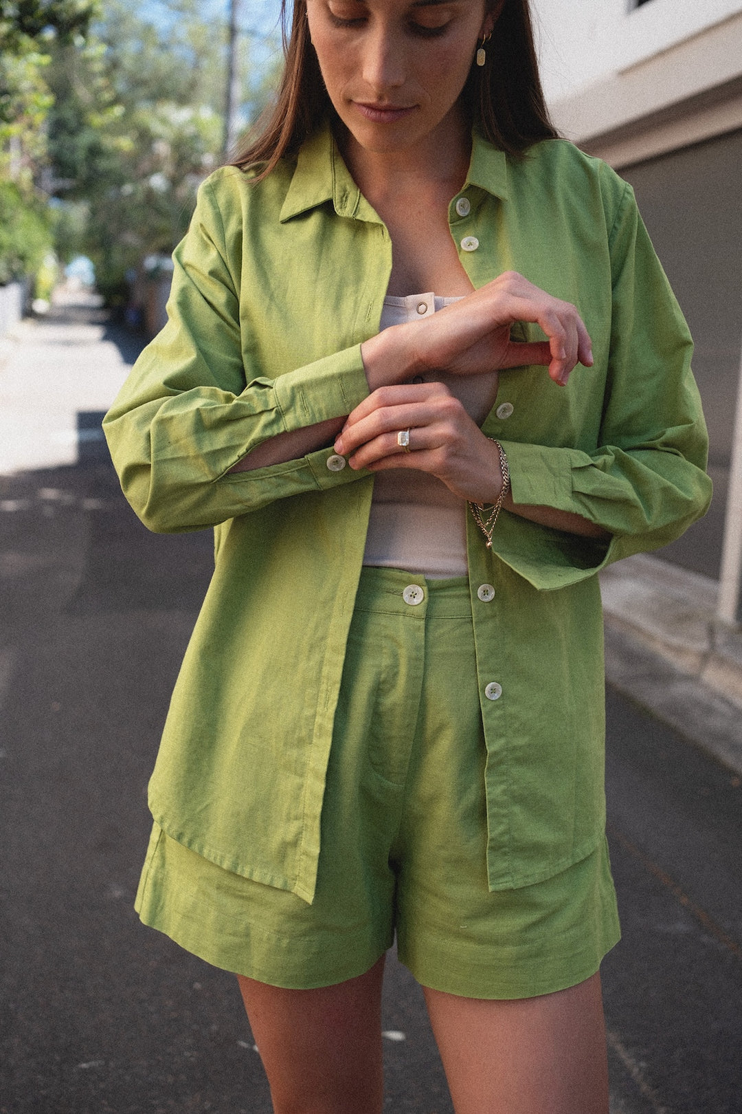 Sawyer Shorts - Pistacchio