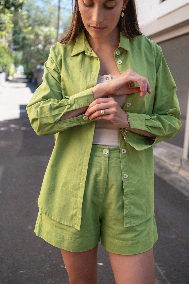 Saylor Shirt - Pistacchio