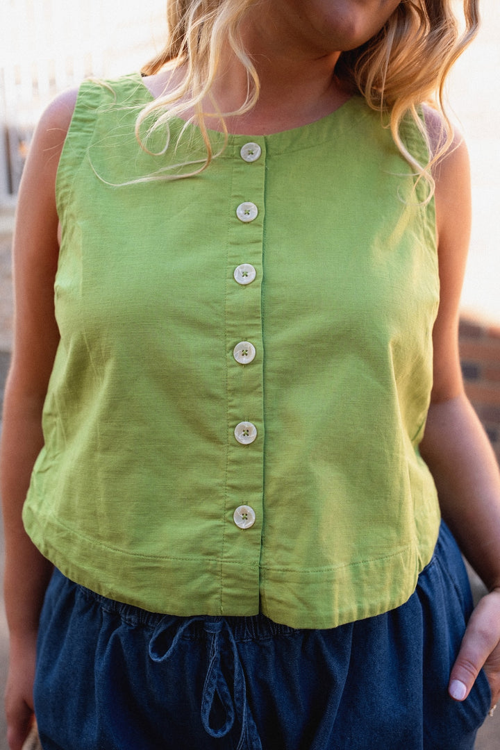 Daisy Top - Pistacchio