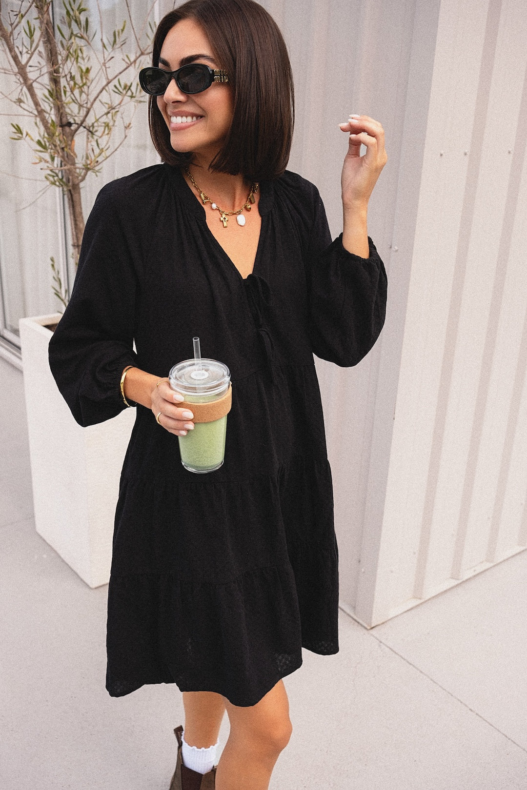 Isla Dress - Noir