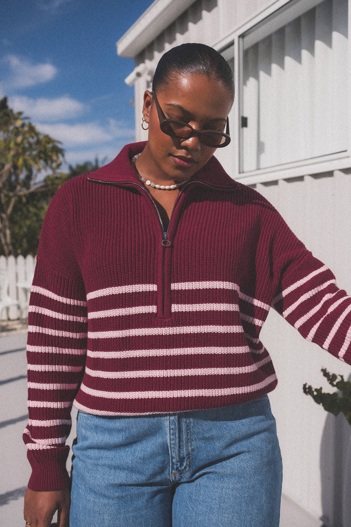 Harry Knit - Rhubarb Stripe