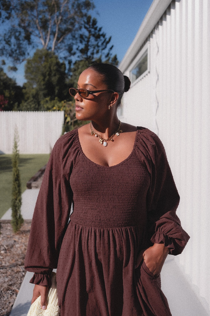 Rosie Dress - Chocolate Chip
