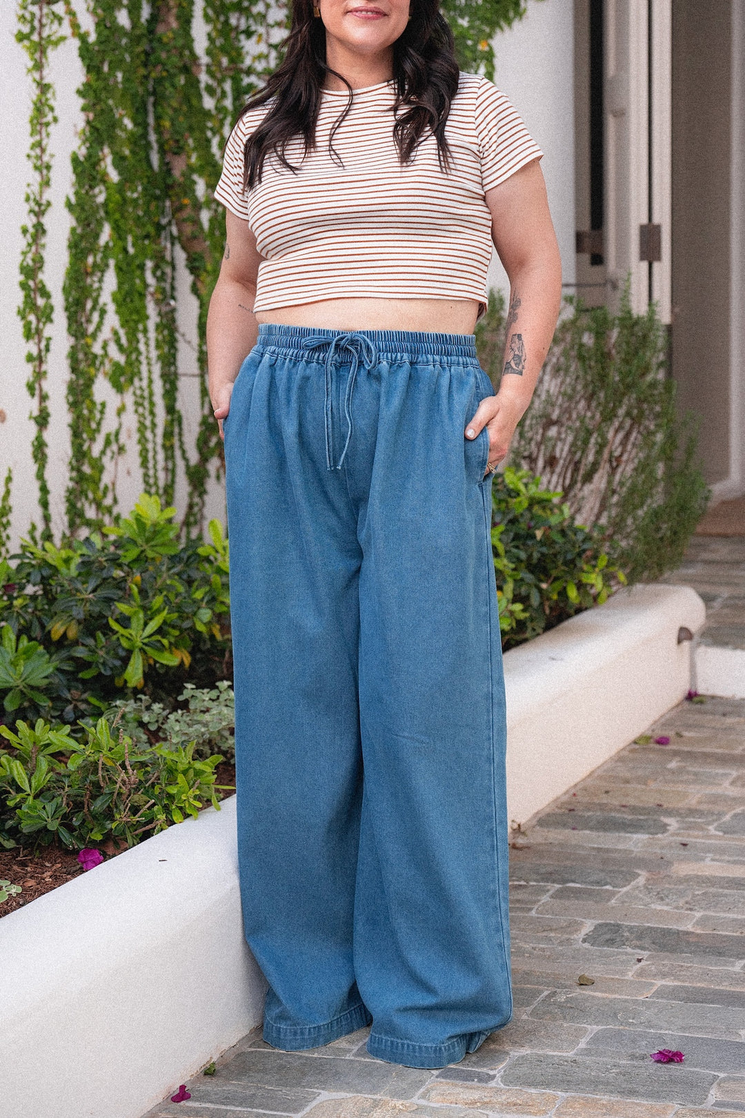 Tepper Pants - Mid Denim