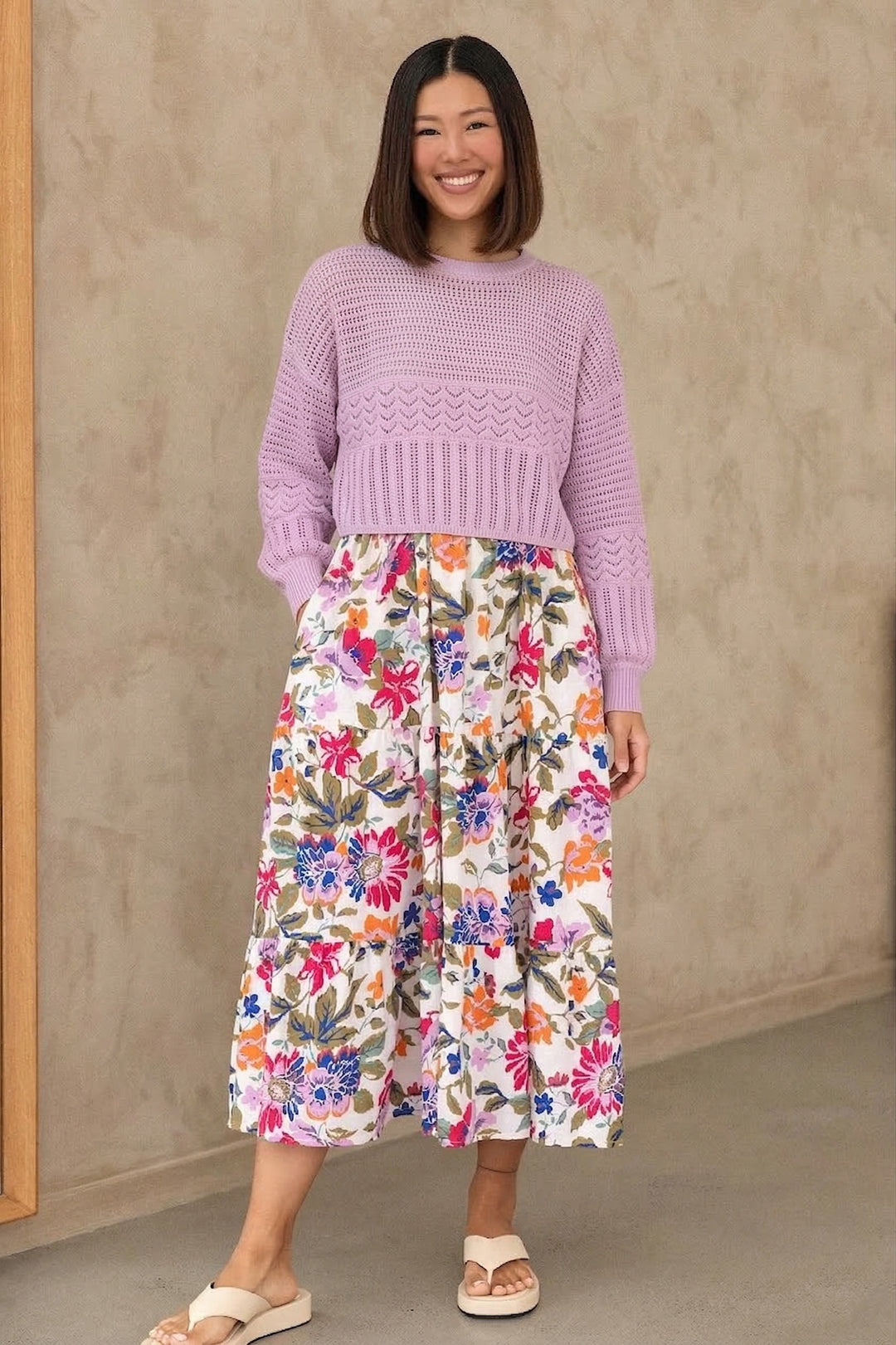 Freya Knit - Lilac